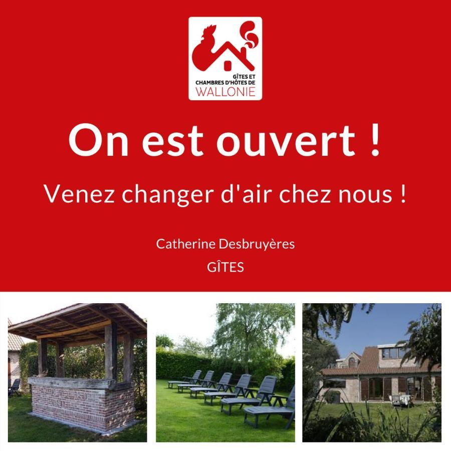 Villa Au détour du Trieu Estaimbourg Exterior foto